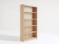 Bibliothèque - bois-panneaux - 85 x 30 x 180 cm - bois clair - style classique moderne