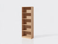 Bibliothèque - bois-panneaux - 65 x 30 x 180 cm - bois clair - style moderne minimaliste